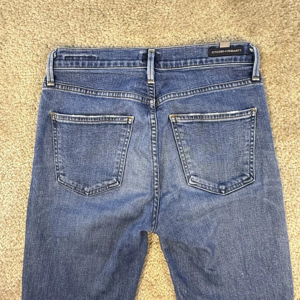 Citizens of Humanity Rocket High Rise Skinny Jeans Women Size 26 Blue F683 - Picture 9 of 16